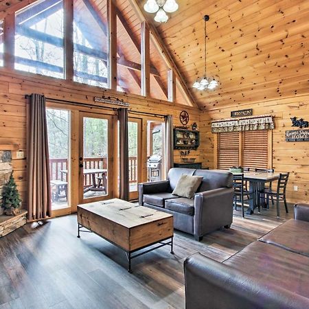 Gatlinburg Mountain Cabin With Grill And Pool Table! 외부 사진