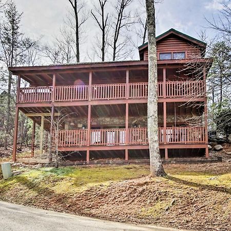 Gatlinburg Mountain Cabin With Grill And Pool Table! 외부 사진