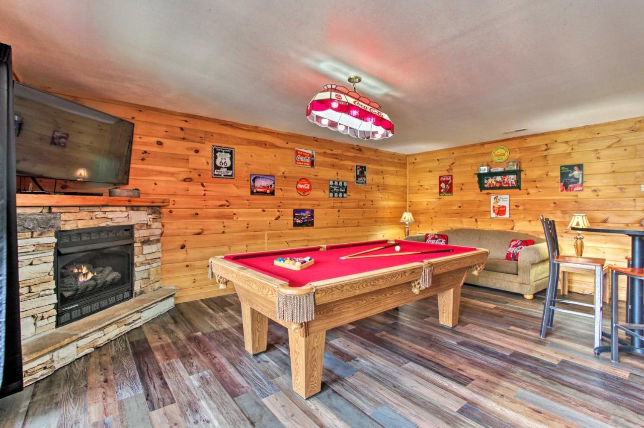 Gatlinburg Mountain Cabin With Grill And Pool Table! 외부 사진