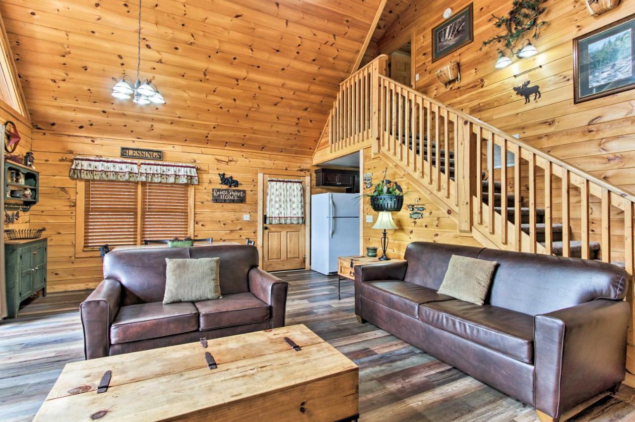Gatlinburg Mountain Cabin With Grill And Pool Table! 외부 사진