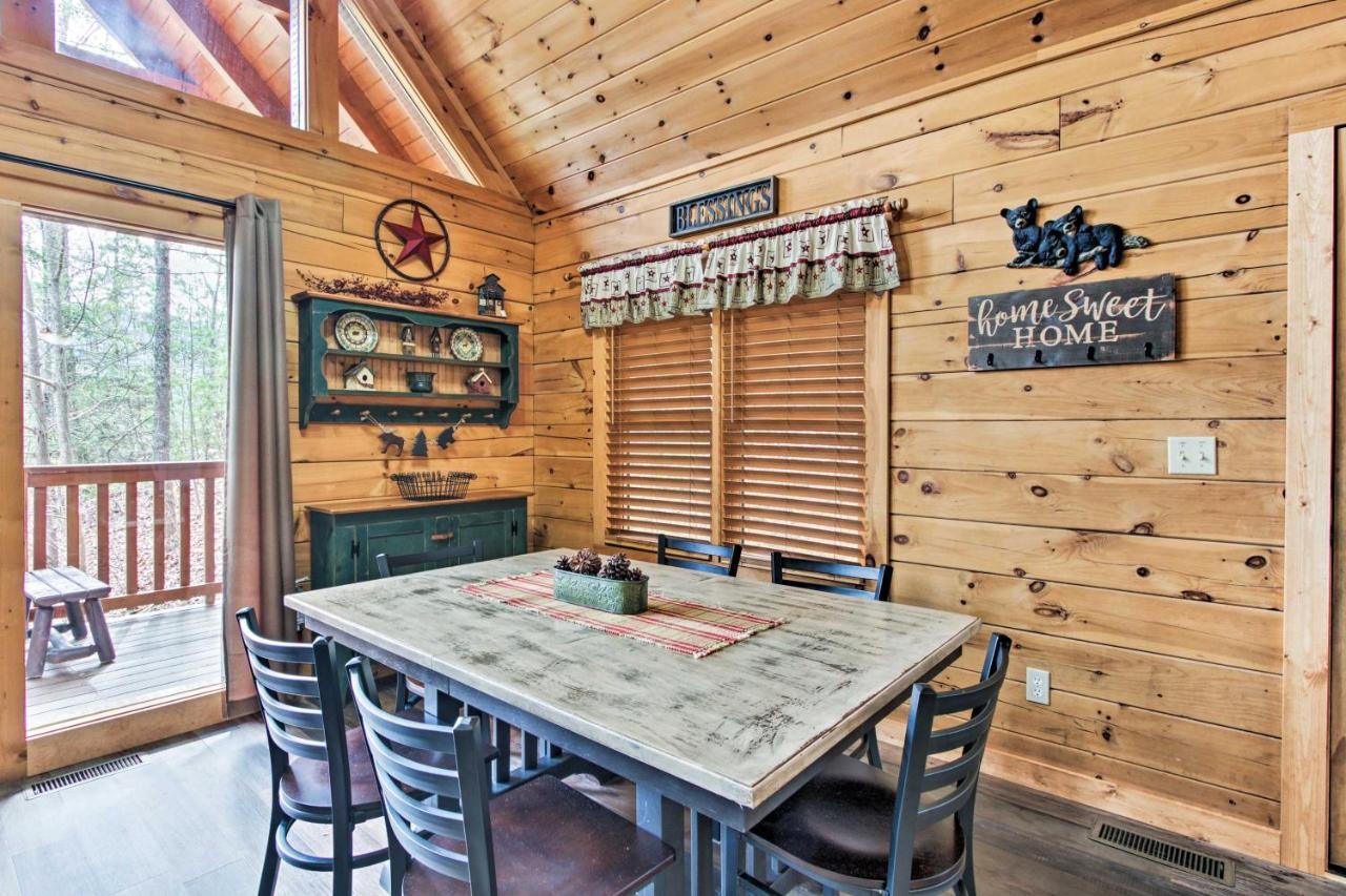 Gatlinburg Mountain Cabin With Grill And Pool Table! 외부 사진