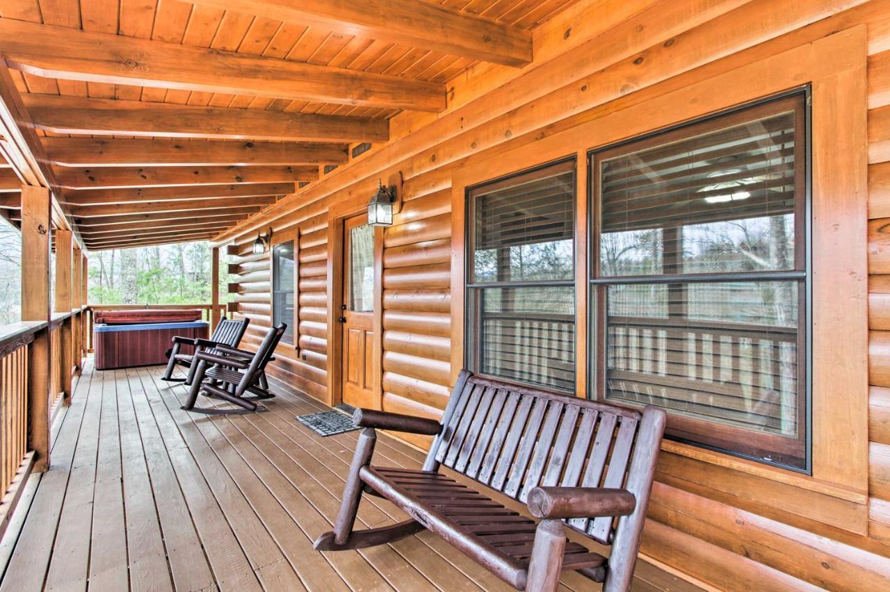 Gatlinburg Mountain Cabin With Grill And Pool Table! 외부 사진
