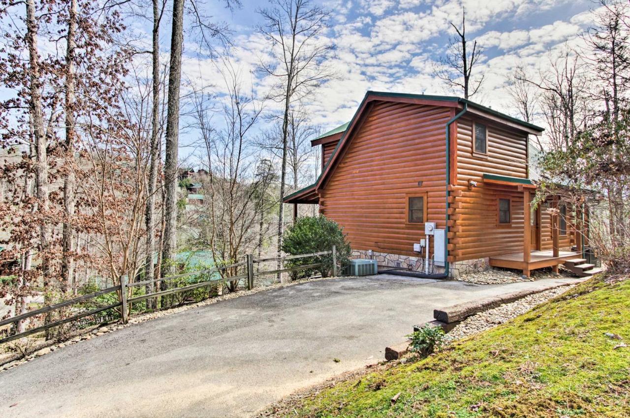 Gatlinburg Mountain Cabin With Grill And Pool Table! 외부 사진