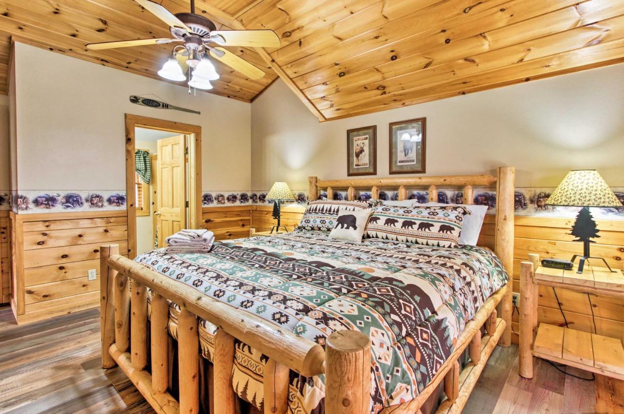 Gatlinburg Mountain Cabin With Grill And Pool Table! 외부 사진